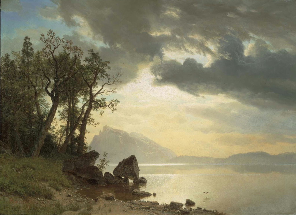 Lake Tahoe, California in Detail Albert Bierstadt